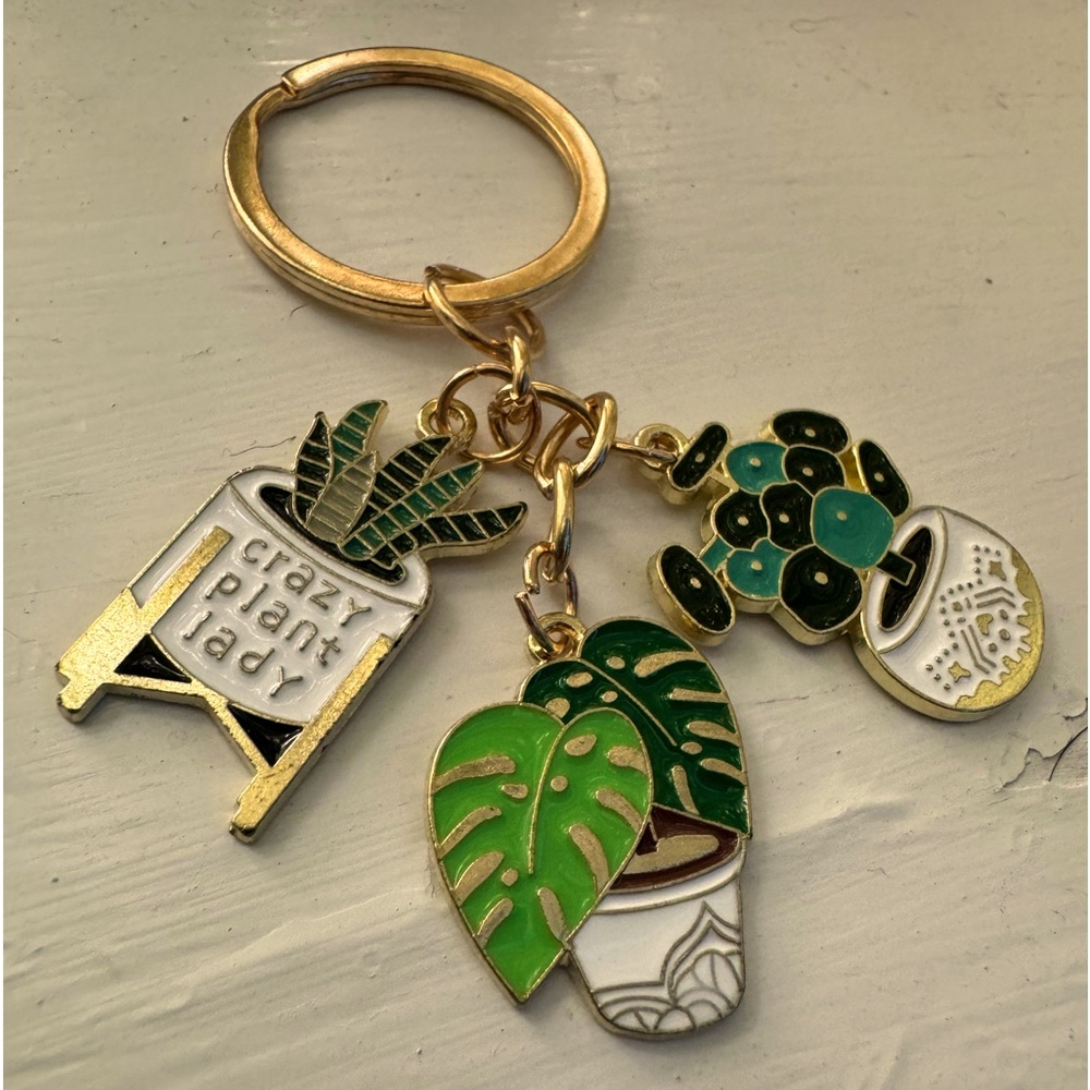 Plant Keychain